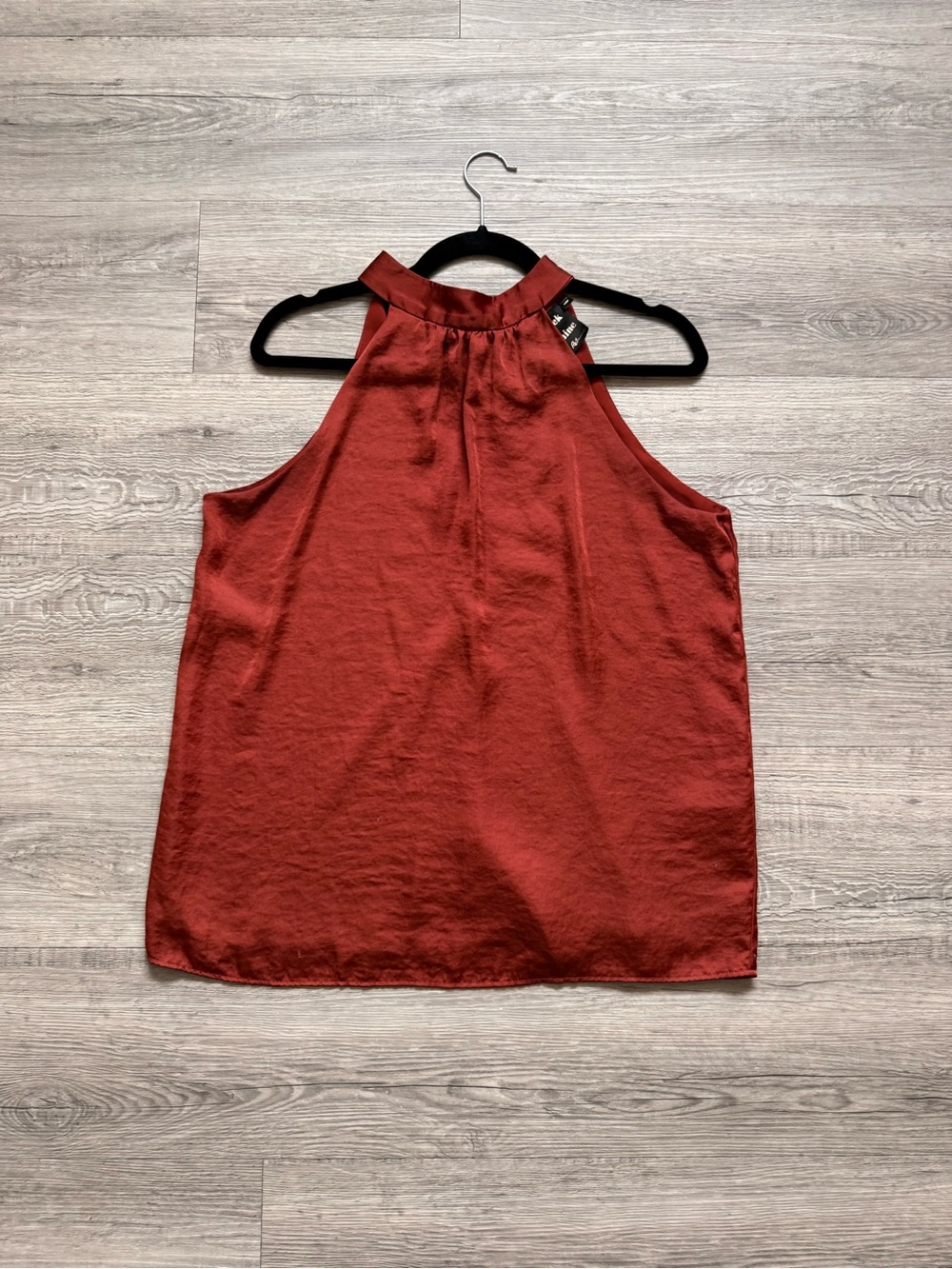 Reitmans Rock & Shine Rust Red Halter Neck Top